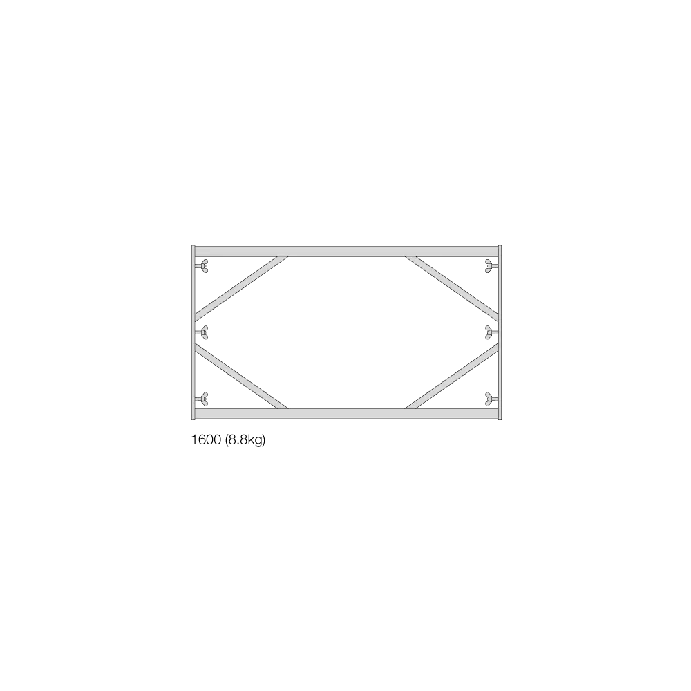 TITAN Ledger Frames 1600