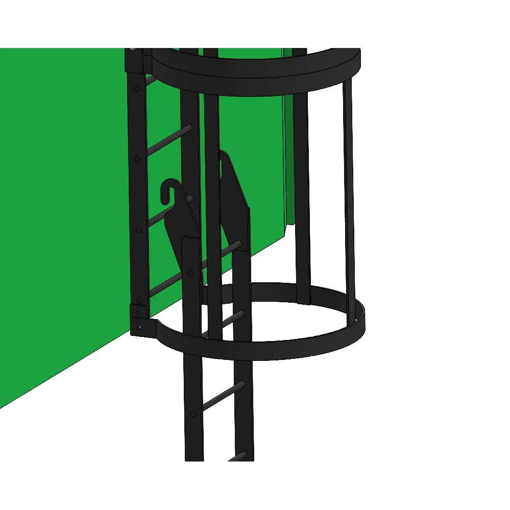 Caged Ladder 4