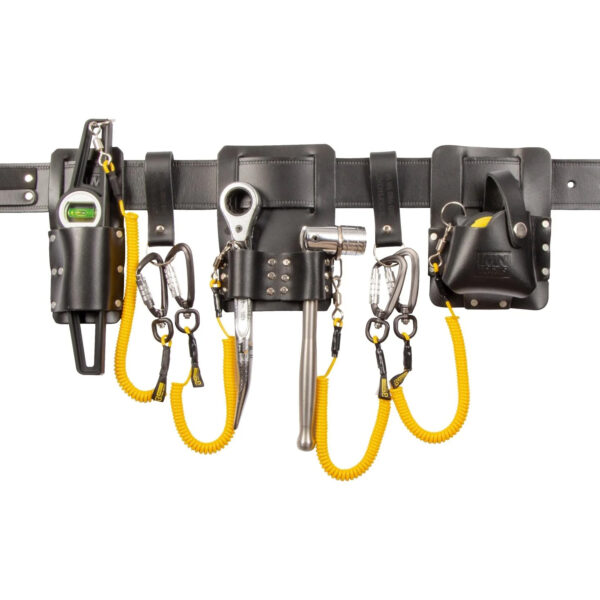 Tool Belt with Tethered Tools